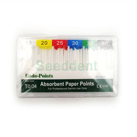China Dental Endo Absorbent Paper Points 04 Taper 100 Point SE-G005 supplier